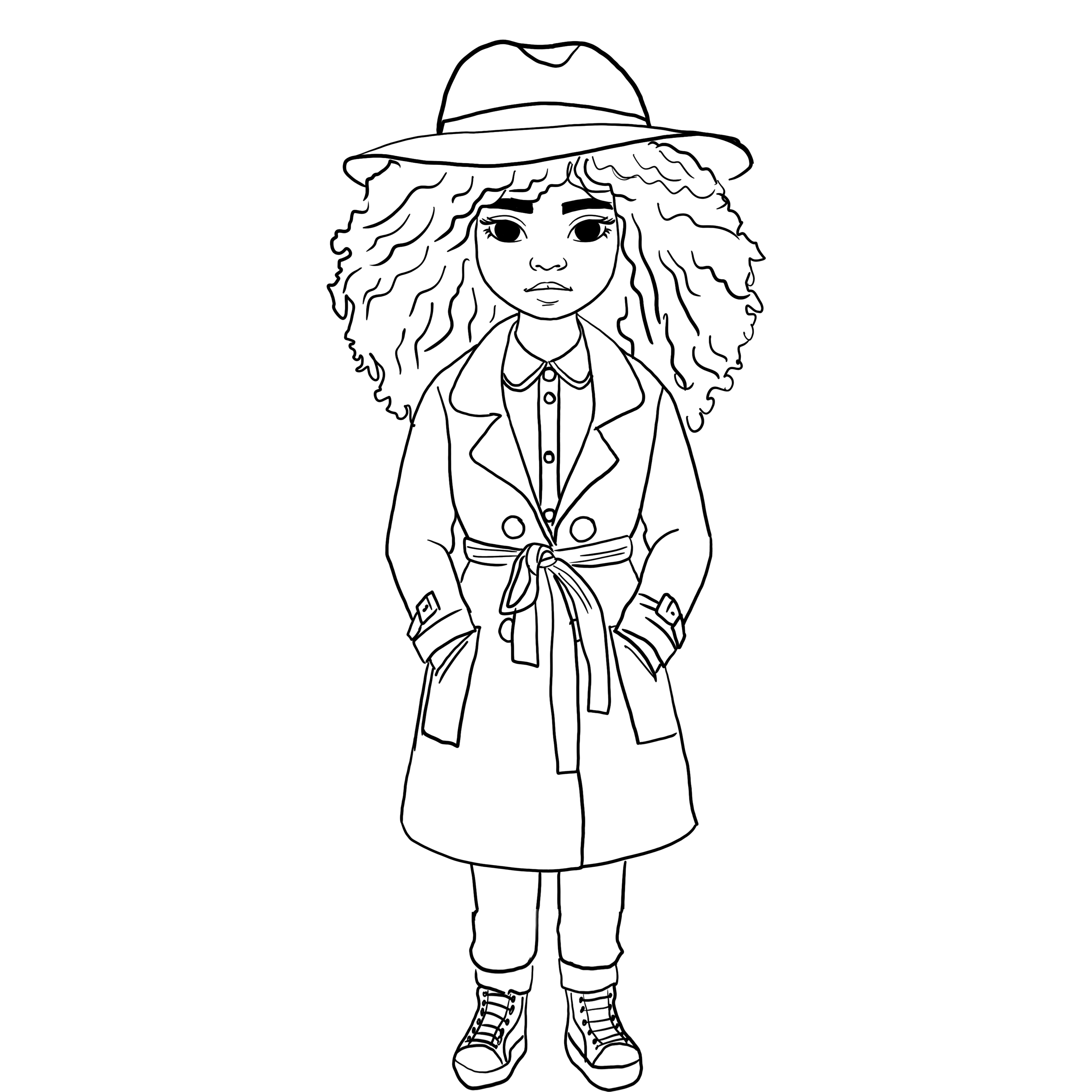 Line Art Illustration